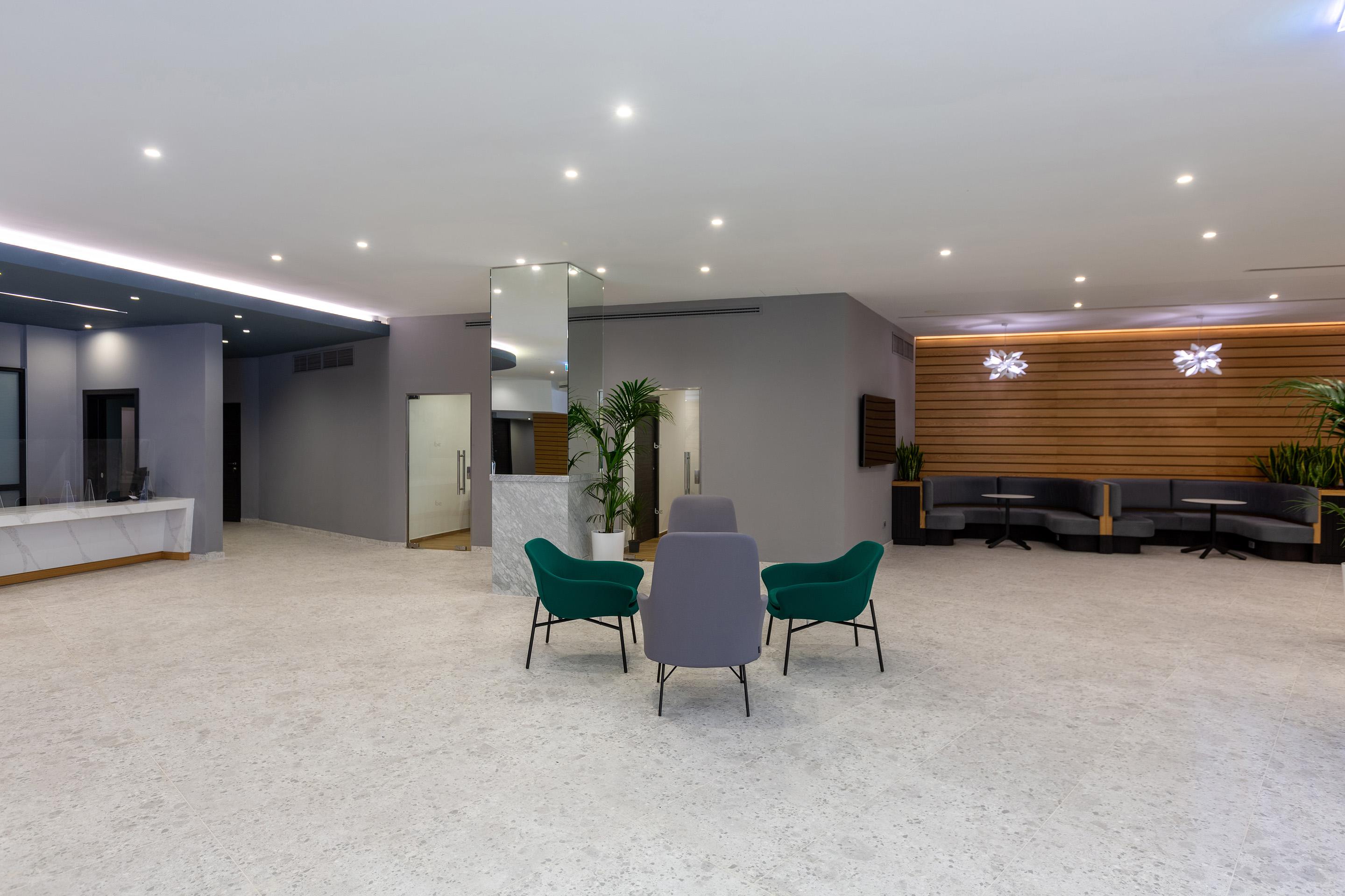 Be.Hotel San Giuliano Esterno foto The reception area of the hotel